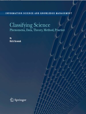 cover image of Classifying Science